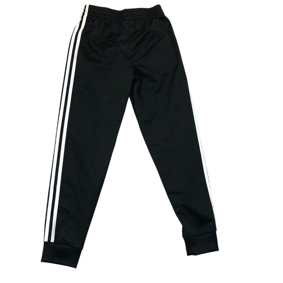 Adidas Youth Jogger Boys Medium (10/12) Black Embroidered Pull On - Picture 2 of 13